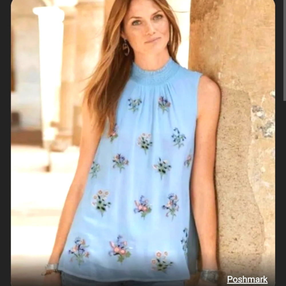 EUC Sundance Floral Blouse - Picture 1 of 11